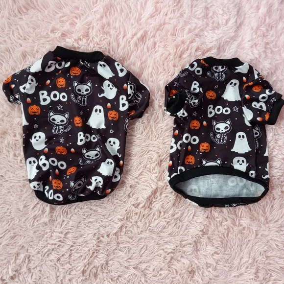LAST 1! Dog/cat sweater, 2 sizes! Cute Halloween graphics! Nwot - Picture 1 of 11